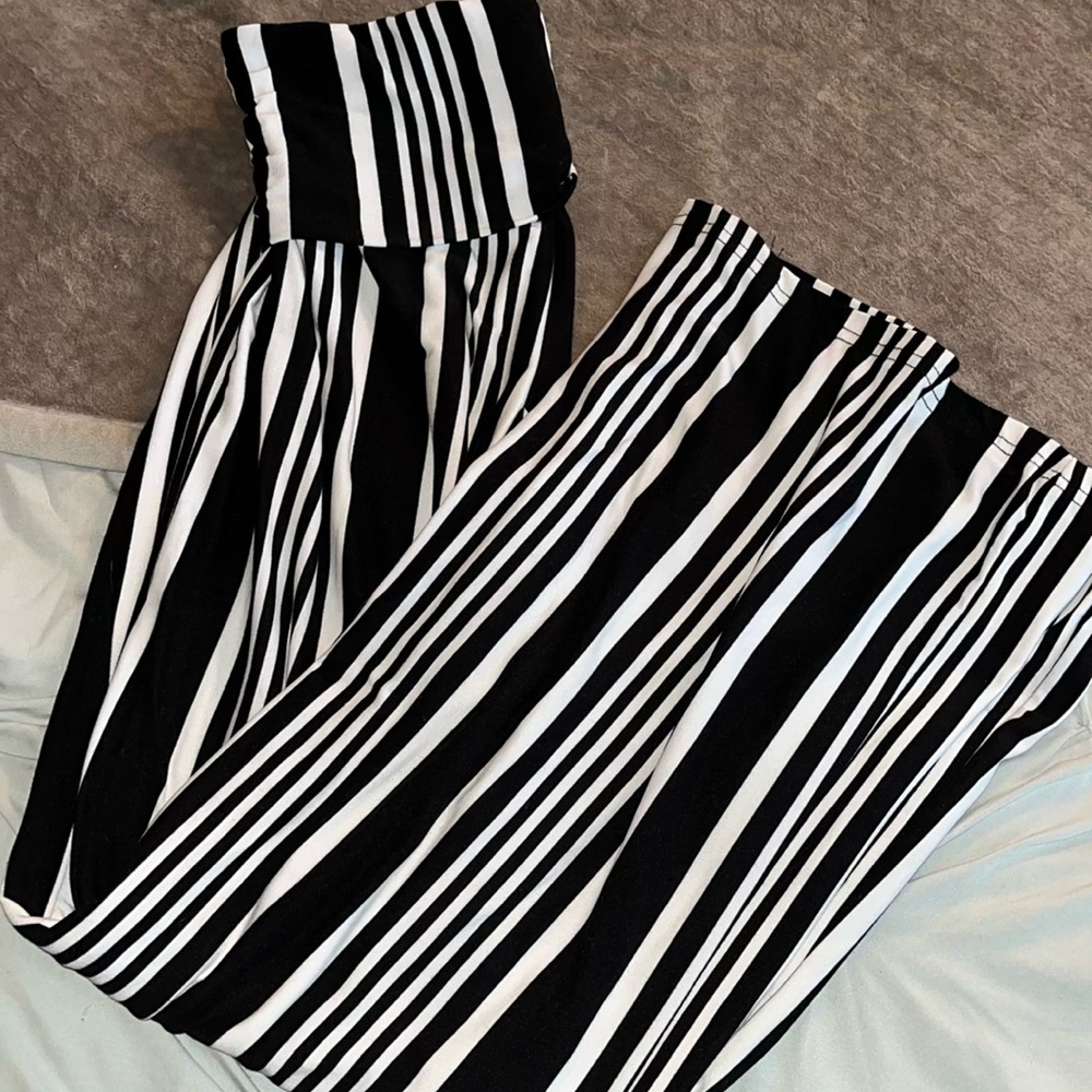 Rue 21 striped flare pants